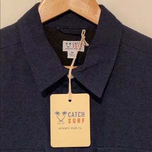 Catch Surf Quilted Button Up Long Sleeve